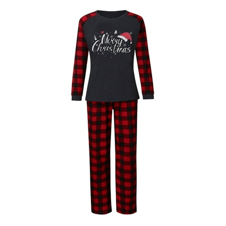 

Liliz Christmas Dad Mom Kid Baby Cartoon Printed Christmas Sleepwear Homewear Sets