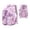 Light Purple, variant on Kids Backpack Boys Butterfly Floral Ombre Print Daypack with Pom Accent Back to School Supplies for Kids Backpack for Girls Light Purple