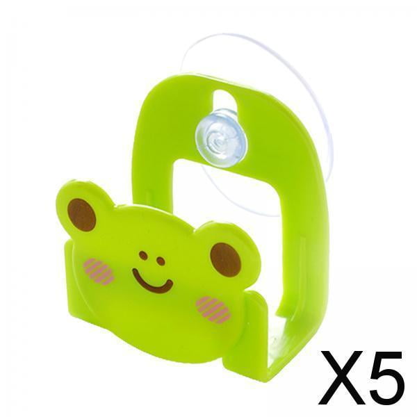 5x Ventosa Fregadero Desagüe Estante Soporte de Esponja Diseño Desmontable Fácil Instalación Estante de Jabón a Prueba de Herrumbre Decoración piezas