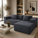 thumbnail image 1 of Sala Modular Esquinera Premium AIRJOL YY-16 Gris 270 cm Moderna Minimalista 5 Personas Premium, 1 of 7