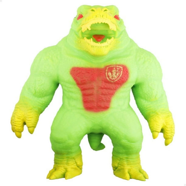 Muñeco de acción flexible y moldeable Flexors Serie Dino Warriors, Rexar, para niños, 20 cm de altura. Marca Ruz.