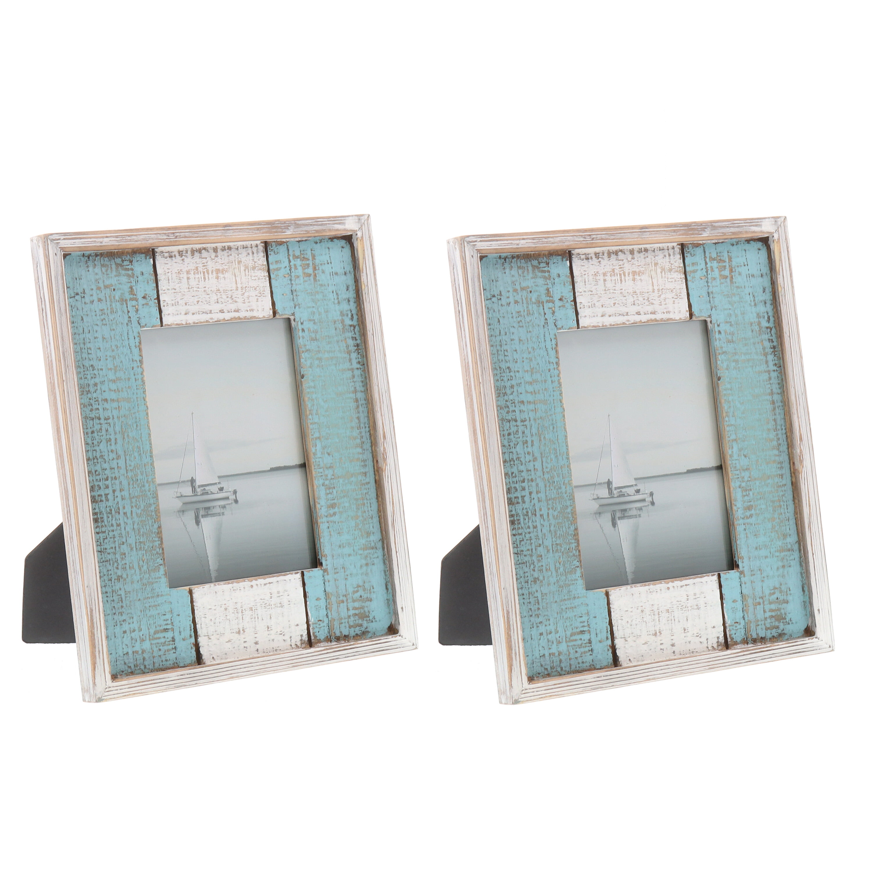 3-Pack Details about   5x7 Picture Frame Rustic Distressed Industrial Frames Modern 5x7 Frame 