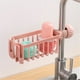 thumbnail image 5 of Fiudx Estante para Grifo, Material Abs Duradero, Fácil Instalación, Organizador para Baño o Cocina, Diseño Colgante Que Ahorra Espacio, Color Gris Azulado, Tamaño 23,5 X 7,5 X 7 Cm, 5 of 7