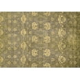 thumbnail image 1 of Ahgly Company Indoor Rectangle Abstract Brown Modern Area Rugs, 7' x 9', 1 of 4