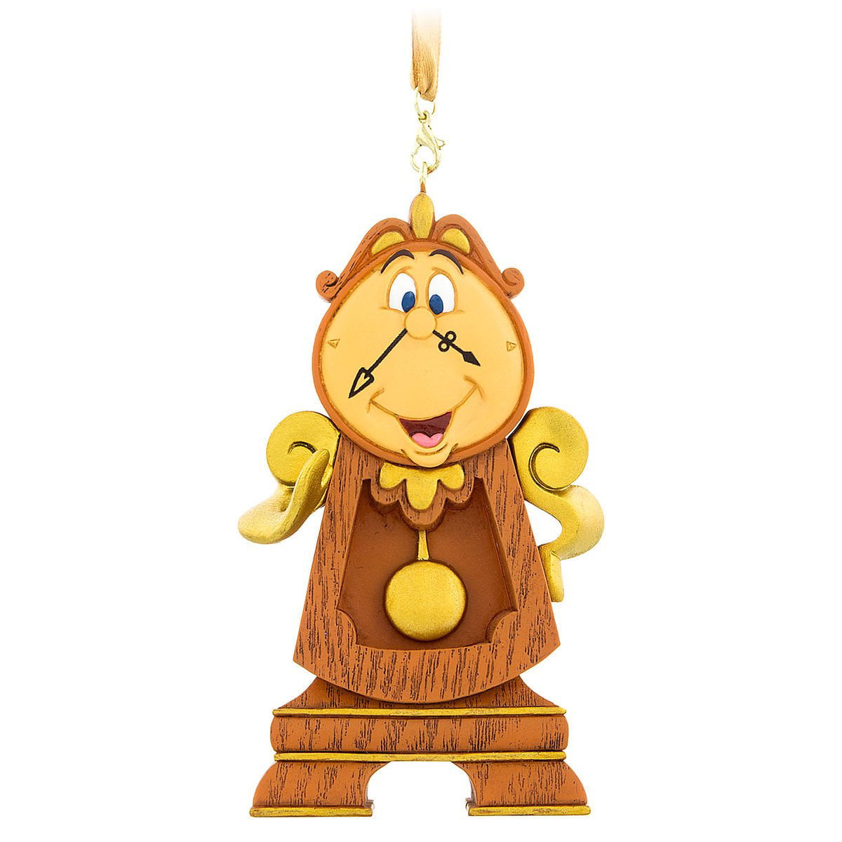 Disney Princess Beauty and the Beast Figural Keyring Series Cogsworth 