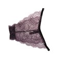 thumbnail image 4 of Sexy Elástico Tanga Tanga Bikini Panty Lencería De Tiro Bajo M Morado Oscuro Sunnimix Mujer de encaje de la ropa interior, 4 of 7