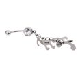 thumbnail image 5 of Barra de Vientre jinwen Accesorios de Moda Joyería Color Plata, 5 of 5