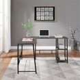 thumbnail image 3 of Frame Works "L" Desk in Truffle Gray Finish, 3 of 7