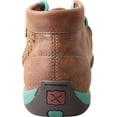 thumbnail image 4 of Women's Twisted X WDM0093 Driving Moc Brown/Turquoise Leather 11 M, 4 of 6