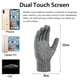 thumbnail image 2 of Guantes de invierno para hombres y mujeres: guantes de punto cálidos y térmicos mejorados para pantalla táctil, clima frío, para correr, conducir y hacer senderismo, 2 of 6