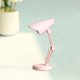 thumbnail image 3 of Lámpara de mesa plegable en miniatura para casa de muñecas, escala 1:12, para dormitorio, mesita de noche, estudio, decoración. Rosa, 3 of 7