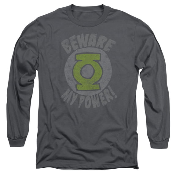 Green Lantern - Beware - Long Sleeve Shirt - Large