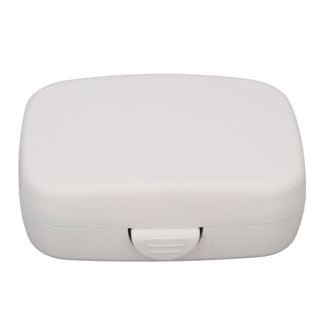 Hearing Aids Protection Box, Large Capacity ABS Material Hearing Aids Case Small Portable For Outdoor Black,White