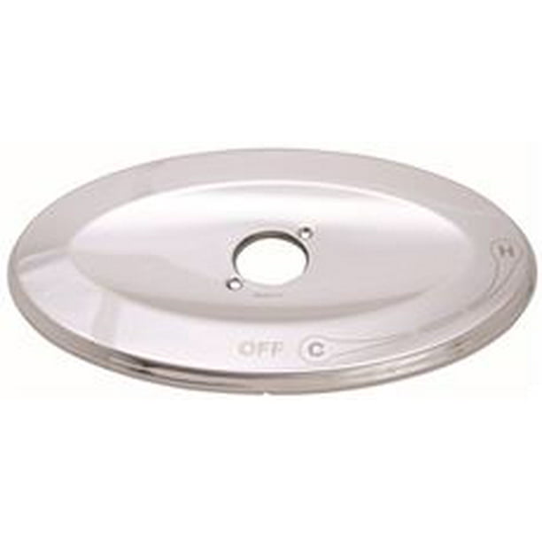 HeavyDuty Brass Remodel Plate Escutcheon For Tub And Shower Chrome