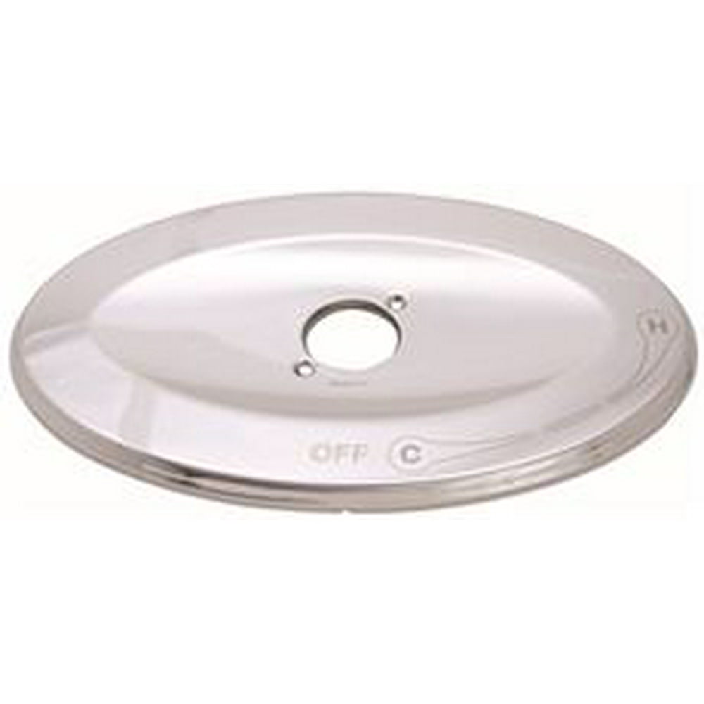 HeavyDuty Brass Remodel Plate Escutcheon For Tub And Shower Chrome