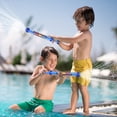 thumbnail image 6 of Amketima Water Gun Squirter Romantic Style Beach Pool Toy Portable Pull Out Spray for Summer Outdoor Fun Adult and Teens, 6 of 7