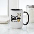 thumbnail image 4 of CafePress - Mustachio Nut Large Mug - 15 oz Ceramic Large White Novelty Mug, 4 of 4