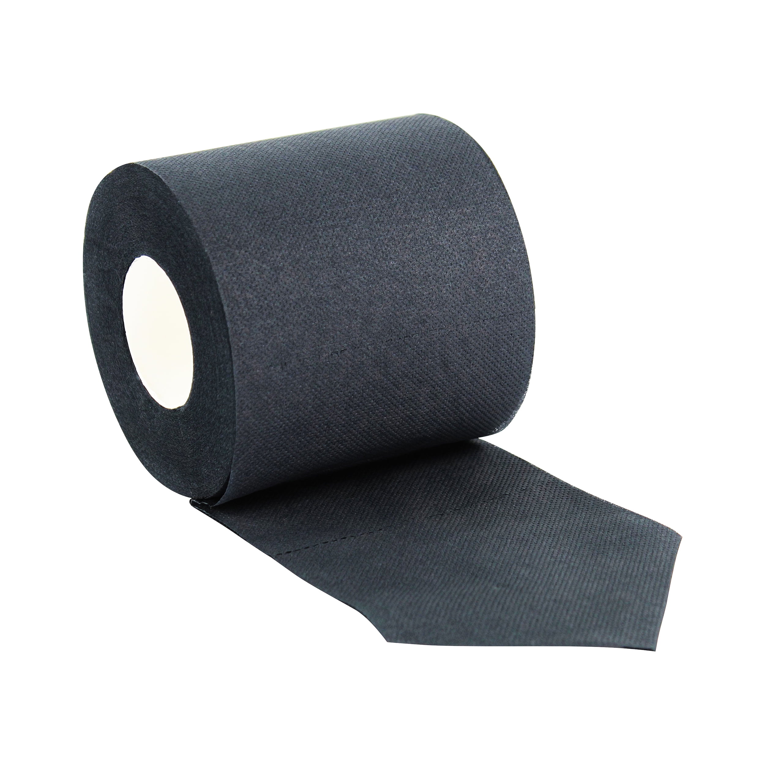 Mondo Medical 3 Ply Black Colored Bathroom Tissue Toilet Paper - 6 Roll Pack