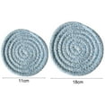 thumbnail image 5 of Visland Anti-deformed Woven Tea Coaster Non-slip Cotton Line Table Coffee Woven Cup Pad Kitchen Tools, 5 of 8