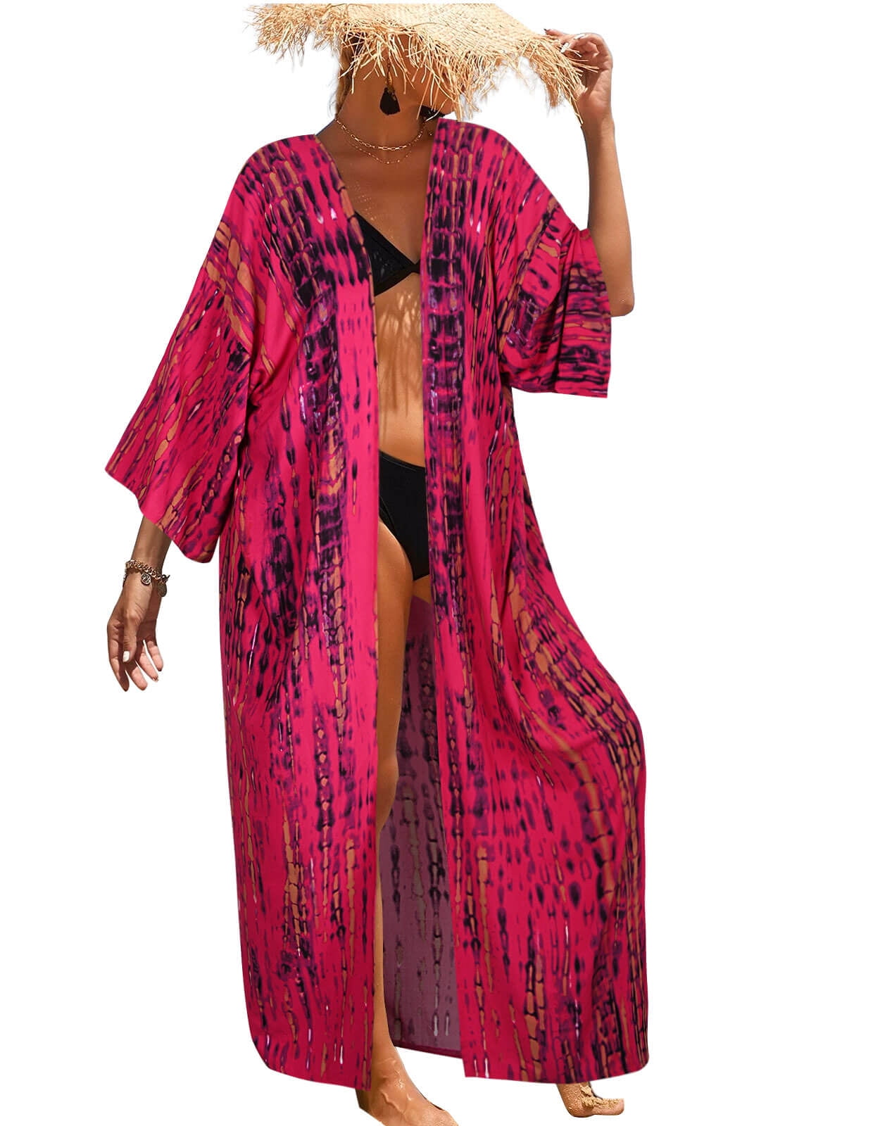 Kimonos for Women Bathing Suit Cover Up Plus Size Swimsuit Cover Ups