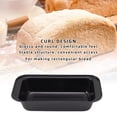 thumbnail image 3 of Baking Bread Pan, 3PCS Black Easy Cleaning Carbon Steel High Temperature  Rectangular Mould Pan  for Home Kitchen, 3 of 8