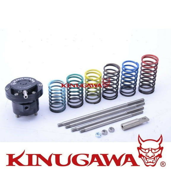 Kinugawa Universal Turbo Adjustable Wastegate Actuator W/ 6 x Spring & 4 x Rod
