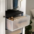 thumbnail image 3 of IRIS 47 Qt Extra Large Plastic Stacking Drawer, Stackable Storage Organizer Unit with Sliding Drawer for Bedroom, 3 of 8