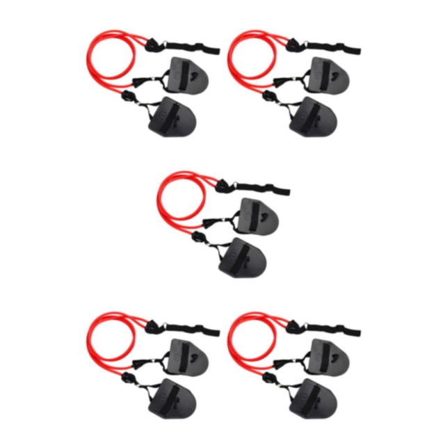 Naiovety Entrenador de brazos Bandas de resistencia Natación Banda de ejercicio Rojo 30 lb Type2 NO2