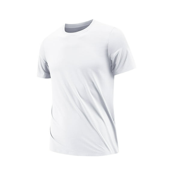 Kovlvoll Running Shirts for Men Lightweight Breathable Comfy Crewneck Short Sleeve Summer Training Workout Tee Shirt