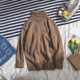 thumbnail image 3 of Suéteres de punto negros para hombres, suéteres de rayas, ropa de cuello alto para hombre, cuello alto, ropa roja, venta de cigarrillos abrigados, diversión clásica S, 3 of 5
