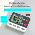 thumbnail image 4 of Multifuntional 2 Channel Timer with Back and Large LCD Display Screen for Cooking Classes and Fitness Use, 4 of 8