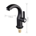 thumbnail image 1 of ABS Bathroom Basin Faucet Water Purifier Single Lever Hole Tap Single Cold, 1 of 9