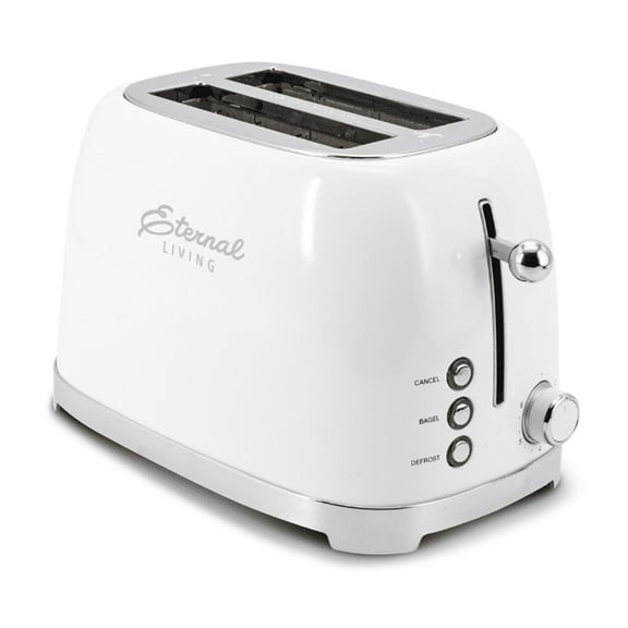 Stainless Steel 2 Slice Toaster with 6 Bread Shade Settings