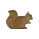 thumbnail image 1 of A-Snack Plate Space-Saving Storing Squirrel Wooden Snack Tray Pear Fruit Tray Nut Container Tableware Accessories, 1 of 5