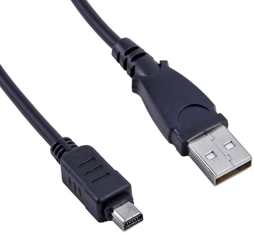 USB PC Data Cable Cord For Olympus camera D-595 D-545 D-435 D-425 AZ-2 SH-1 SH-2 - image 1 of 4
