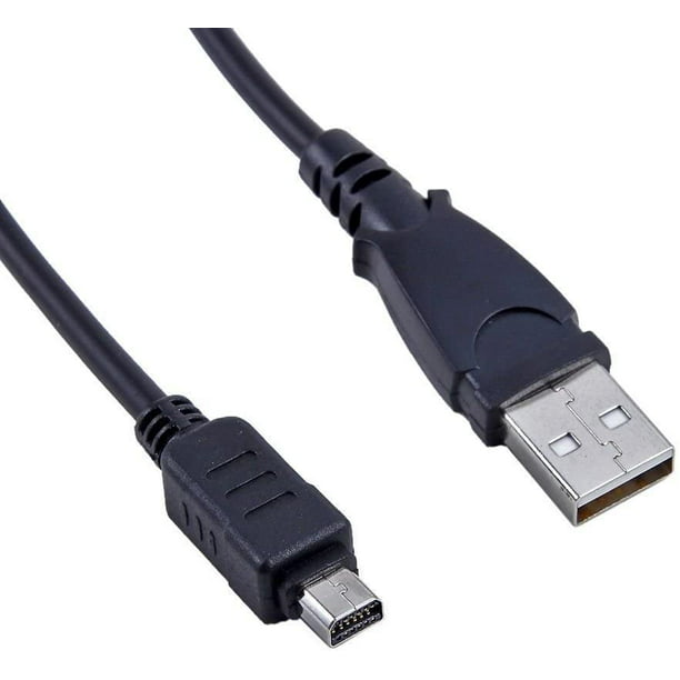 USB PC Data Cable Cord For Olympus camera D-595 D-545 D-435 D-425 AZ-2 SH-1  SH-2 - Walmart.com