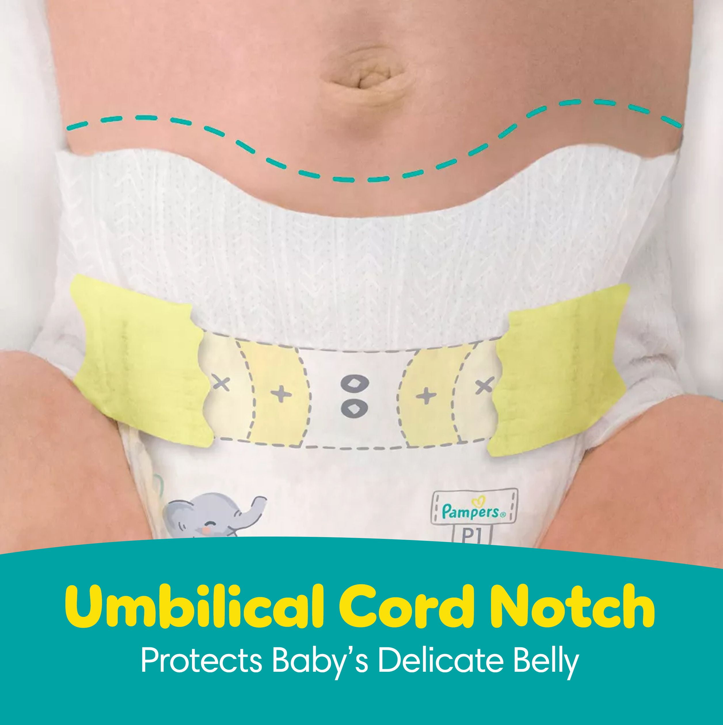 Pampers Swaddlers Diapers, Size 0 (up to 10 lbs), Absorbent, Keeps Baby Dry and Comfortable, Skin Safe Disposable Baby Diaper, 31 Count