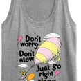 thumbnail image 3 of Dr. Seuss - Don't Worry Go Along - Women's Racerback Tank Top, 3 of 6