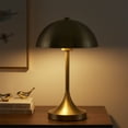thumbnail image 6 of Better Homes & Gardens 18" Modern Dome Touch On/Off Table Lamp, Brass, 6 of 8