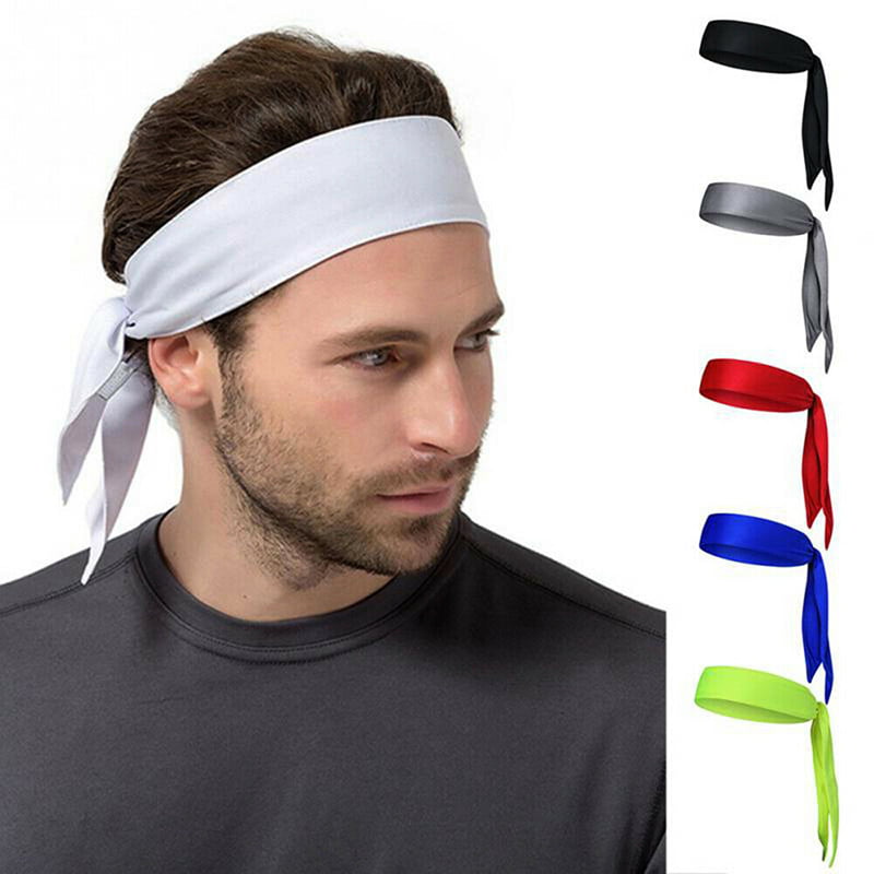 Men Women Head Tie Headband Outdoor Sports Headband Hair Band Headband Sweatband 