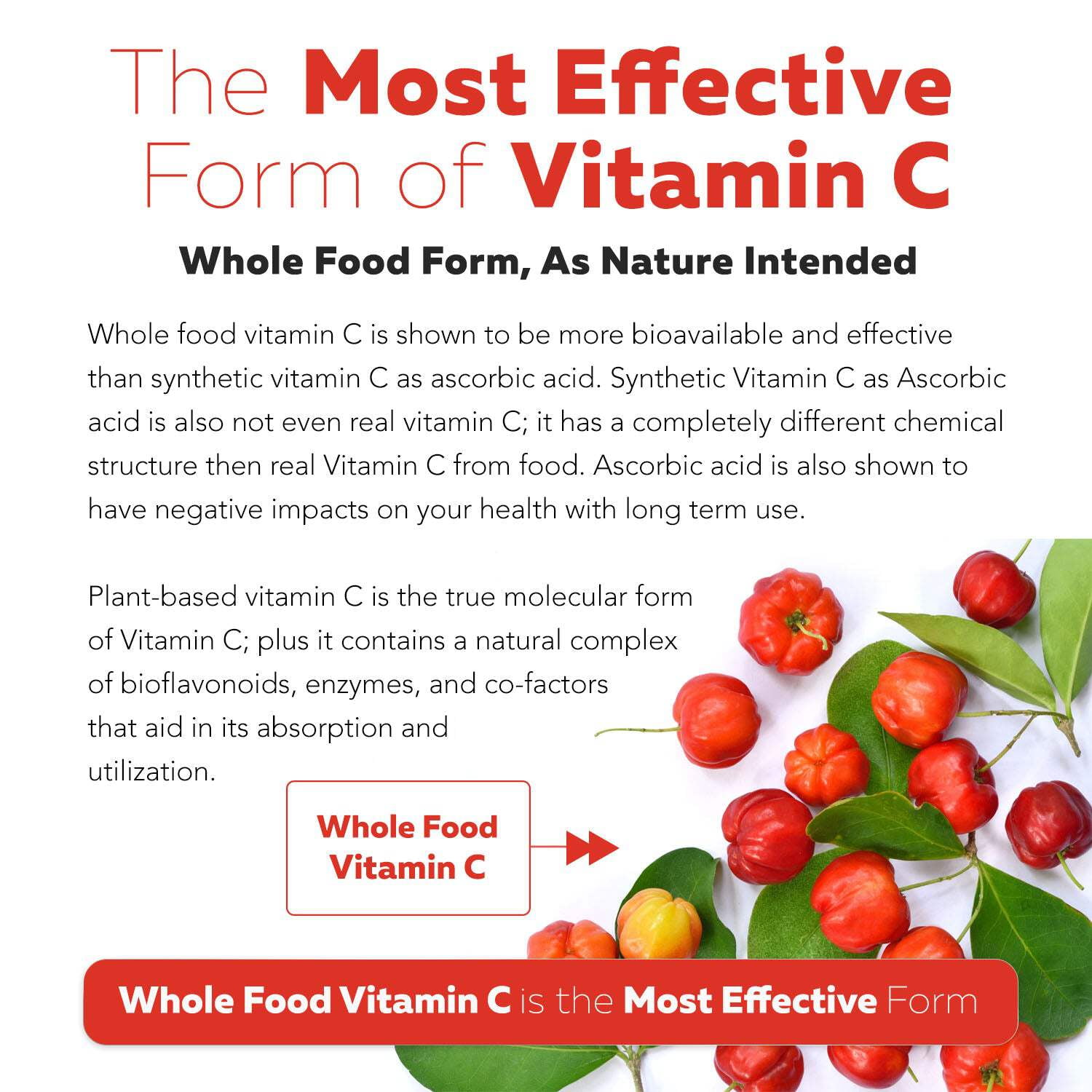 Triquetra Health Plant C™ | Organic Whole Food Vitamin C Complex