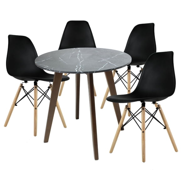 Mesa Frankfurt 80 con 4 Sillas Oslo