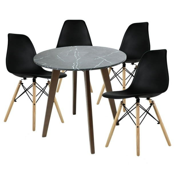Mesa Frankfurt 80 con 4 Sillas Oslo