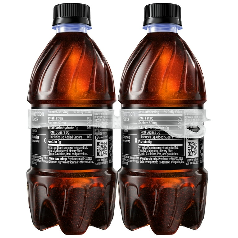 Pepsi Zero Sugar Soda, 16 fl oz., 6 Count - Walmart.com
