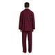 thumbnail image 4 of Apparonia Conjunto de Pijamas para Hombre Pijamas de Algodón con Cuello con Muescas para Hombre Ropa de Dormir de Manga Larga para Hombre con Bolsillos y Frente Fly Escarlata Dinámico S, 4 of 7