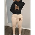 thumbnail image 1 of Conjunto de suéter con capucha de moda y ajuste suelto para mujer, 1 of 4