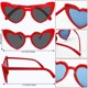 thumbnail image 2 of Gafas de sol con forma de corazón de moda de los años 70, gafas con forma de corazón Vintage, protección Uv400, gafas con forma de corazón de amor, gafas coloridas de estilo eleg, 2 of 5