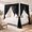 Black-king, variant on Bed Curtafor King Size Black