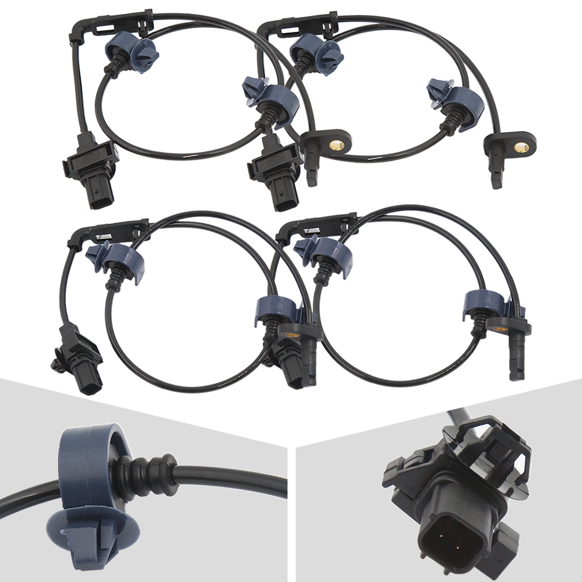 2pcs Front ABS Wheel Speed Sensor For 06 11 Honda Civic 57450 SNA 003