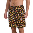 thumbnail image 2 of Naloa Burger Fries Men's Beach Shorts, Surfing shorts, Swim trunks, Quick Dry Swim Trunks for Surfing Beach Fun - Medium, 2 of 9